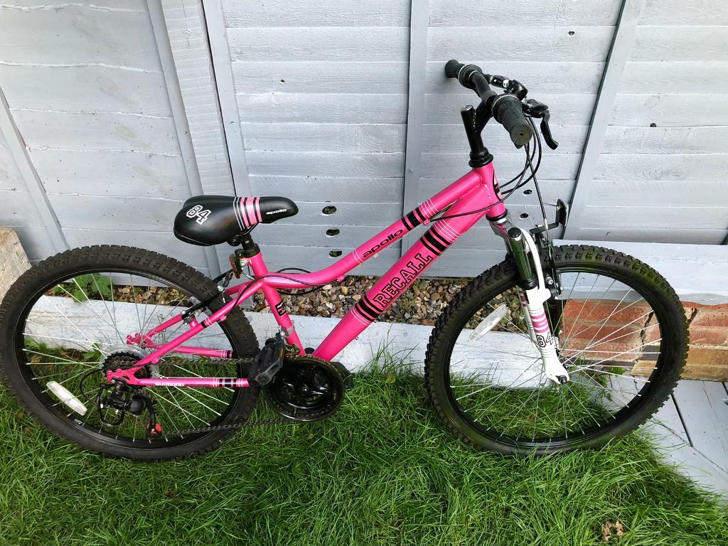 apollo recall pink bike
